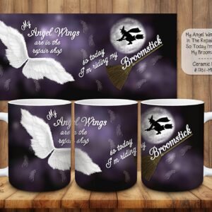 Beautiful Enchanting Ceramic Coffee Mugs for Witch Enthusiasts