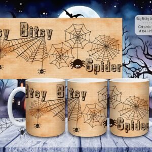 The Perfect Ceramic Coffee Mug: Embrace Your Love for the 'Itsy Bitsy Spider'