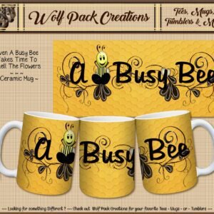 Beautiful Busy Bee Ceramic Mug