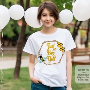 Beautiful Short Sleeve Shirt: Just Bee You