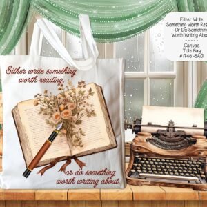 Beautiful Tote Bag for Every Reader or Writer