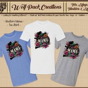 Beautiful Short Sleeve T-Shirt for the Western Mama