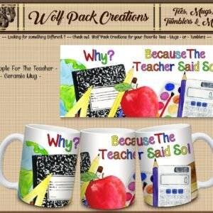 Beautiful Ceramic Mug for the Class Teacher