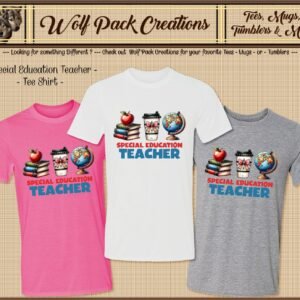 Very Special & Unique Education Teacher Short Sleeve T-Shirt