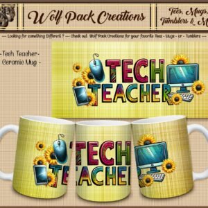 Beautiful Mug for the Modern Technology Teacher