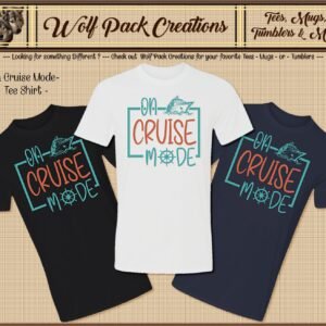 Comfortable Short Sleeve T-Shirt for those on Cruise Mode