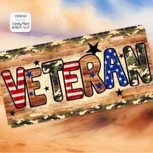 Veteran License Plate
