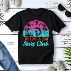 Beautiful Short Sleeve Shirt: Surf Club