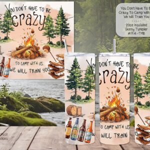 Beautiful Skinny Tumbler for the Camper