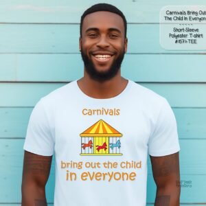 Nice Short Sleeve Shirt for a Trip to the Carnival