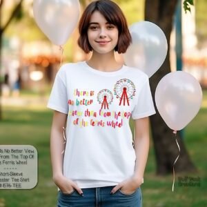 Beautiful Short Sleeve Shirt to Wear on the Ferris Wheel