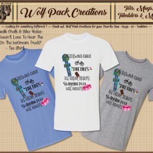 Beautiful Short Sleeve T-Shirt featuring Summer Activities