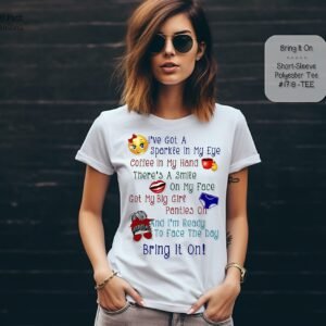 Beautiful Short Sleeve Shirt: Bring it On!