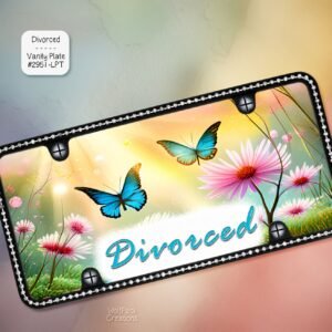 Divorced License Plate