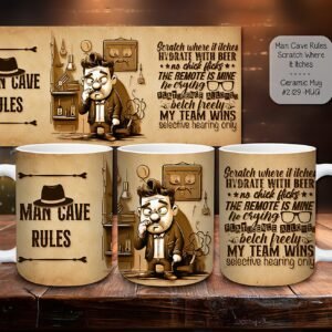 Discover the Perfect Ceramic Coffee Mug for Your Man Cave