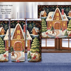 Stay Cozy with the Gingerbread House Insulated Tumbler