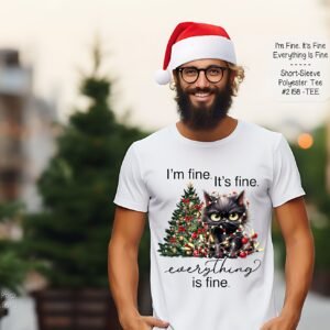 Celebrate the Holidays in Style with Our Christmas Tree Cat Shirt