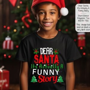 Funny Youth Santa Short Sleeve Shirt