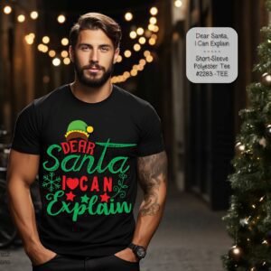 Explore Our Unisex Short Sleeve Santa Shirt