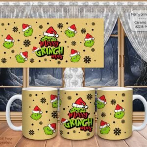 Cozy Up with Our Grinch Ceramic Coffee Mugs