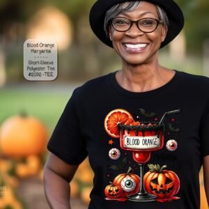 Stylish and Versatile: The Unisex Blood Orange Short Sleeve Shirt