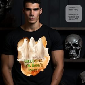 Beautiful Halloween Shirt: Welcome to Boo's Party