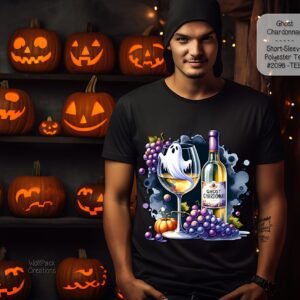 Stylish Unisex Short Sleeve Ghost Shirt