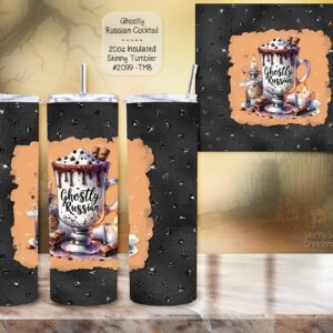 The Ultimate Skinny Tumbler for Ghostly Russian Drinks