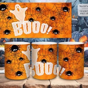 Discover the Haunted Webs Ceramic Coffee Mug