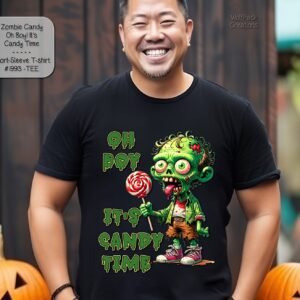 The Perfect Unisex Polyester Short Sleeve Shirt for a Candy Look