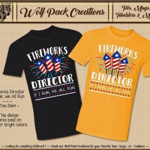 Beautiful Short Sleeve Shirt for Fireworks Director