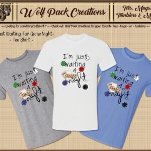 Beautiful Waiting for Game Night Short Sleeve T-Shirt