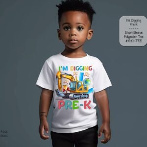 Versatile and Comfortable Pre-K Short Sleeve Shirt