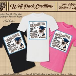 Adorable Short Sleeve Shirt for the Graduate