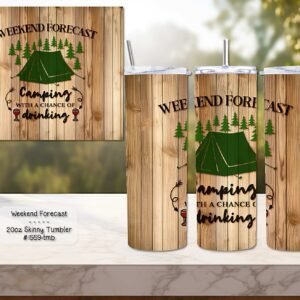 Beautiful Weekend Forecast Skinny Tumbler