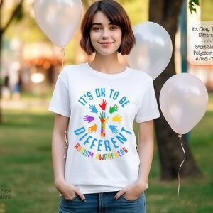 Beautiful Short Sleeve Youth Shirt: Autism Awareness