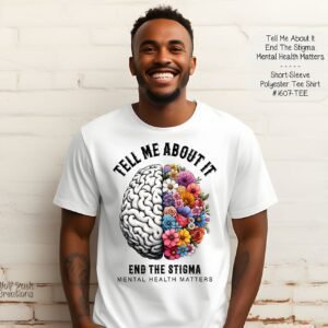 Beautiful Mental Health Matters Short Sleeve Shirt