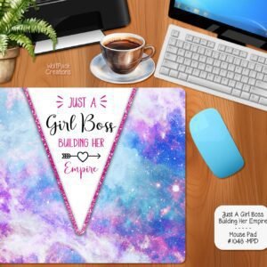 Girl Boss Mouse Pad