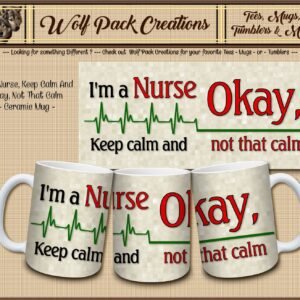Beautiful Ceramic Mug for Nurses