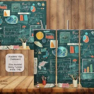 The Ideal 20 Ounce Stainless Steel Skinny Tumbler for Academics