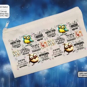 Bird Humor Zipper Pouch